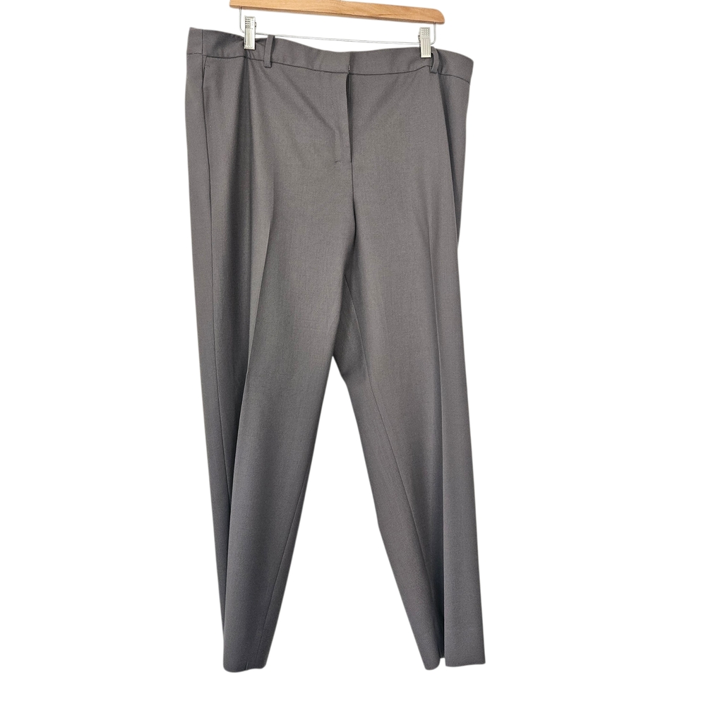 MM Lafleur Gaia Sharkskin Double-Breasted Pant Suit Size 18 - Picture 4 of 14